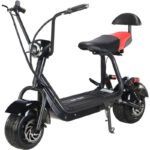 MotoTec Mini Fat Tire 48v 500w Electric Scooter Black - Image 4