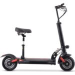 MotoTec Thor 60v 2400w Lithium Electric Scooter Black - Image 4