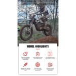 MotoTec Venom 72v 12000w 50ah Electric Dirt Bike White - Image 21