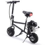 MotoTec 49cc Gas Mini Bike Black - Image 4