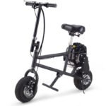 MotoTec 49cc Gas Mini Bike Black - Image 6