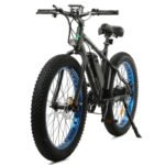 Ecotric Cheetah 26 Fat Tire Beach Snow Electric Bike - Blue - Image 2