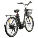 Ecotric 26inch Peacedove Electric City Bike with Basket and Rear Rack - Image 6