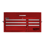 Brown Homak 41" Pro II Series 6 Drawer Top Chest
