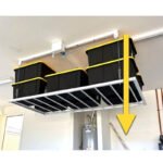 E-Z Storage 4′ x 8′ Retractable Ceiling Storage Garage Lift - Image 7