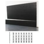 StoreWall | 8′ Standard Duty Slatwall (4 pcs) + Installstrips - Image 5