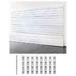 StoreWall | 8′ Standard Duty Slatwall (4 pcs) + Installstrips - Image 2