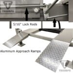 Triumph NSS-8SQ 8,000 lb. Shorter Length 4 Post Lift - Image 6