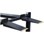 Tuxedo FP8K-DX-XLT 8,000 lb Deluxe Storage Lift Extended Length / Height - Poly casters, drip trays, jack tray - Image 6