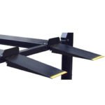 Tuxedo FP9K-DX-XLT 9,000 lb Deluxe Storage Lift Extended Length / Height - Poly casters, drip trays, jack tray - Image 8