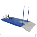Tuxedo M-1500C-HR 1,500 lb High Rise Motorcycle Lift Bench w/ Vise, Sides, Balance Bar, Pump - Image 15