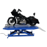 Tuxedo M-1500C-HR 1,500 lb High Rise Motorcycle Lift Bench w/ Vise, Sides, Balance Bar, Pump - Image 25