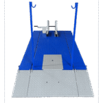 Tuxedo M-1500C-HR 1,500 lb High Rise Motorcycle Lift Bench w/ Vise, Sides, Balance Bar, Pump - Image 16