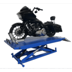 Tuxedo M-1500C-HR 1,500 lb High Rise Motorcycle Lift Bench w/ Vise, Sides, Balance Bar, Pump - Image 24