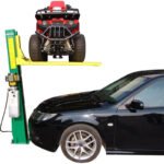 Tuxedo SC-2K 2,000 lb Single Column Lawnmower Storage Lift - 110V Duro Included - Image 3