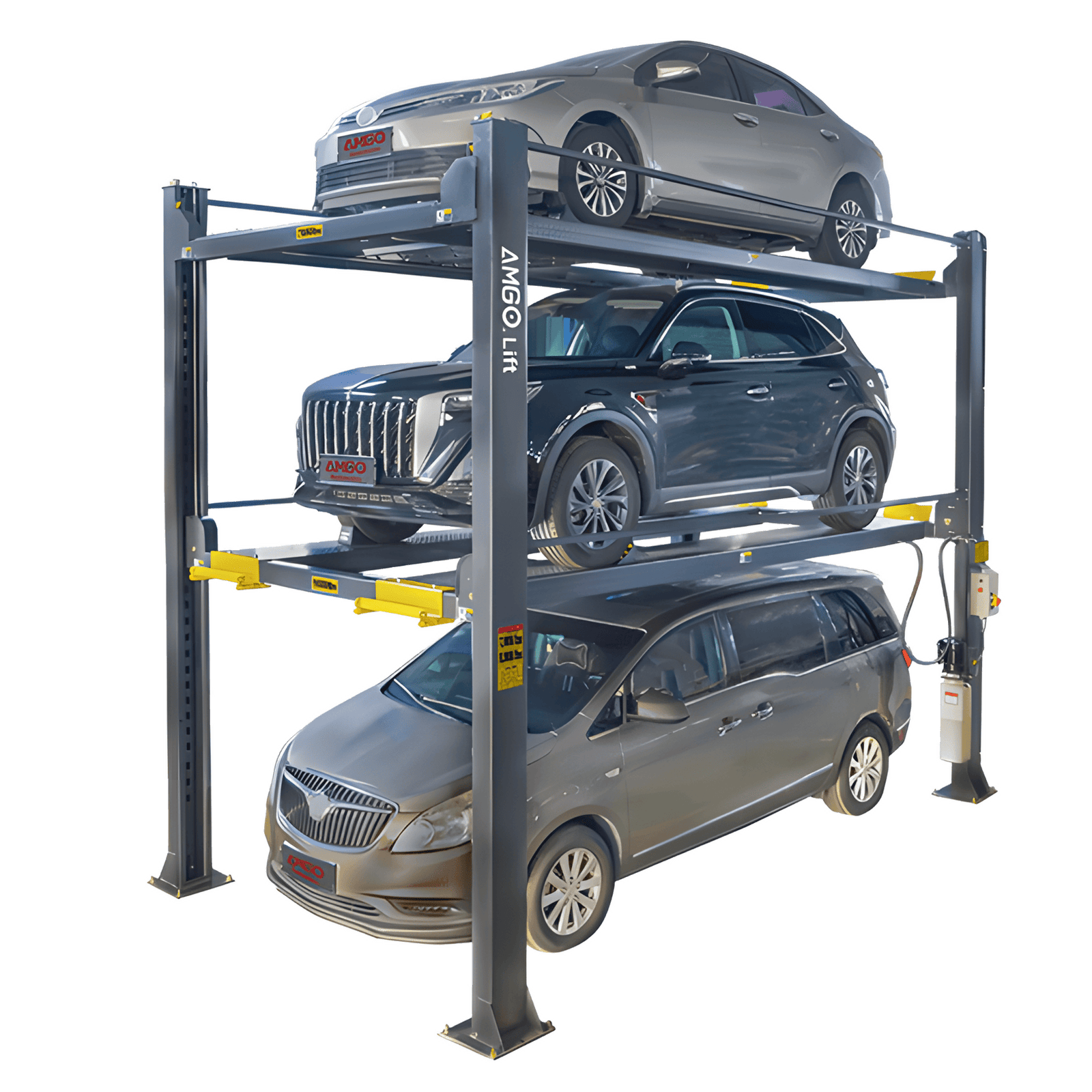 amgo-4097x-hero-1 AMGO 4097X 9,000 lbs Triple Parking lifts - Image 1