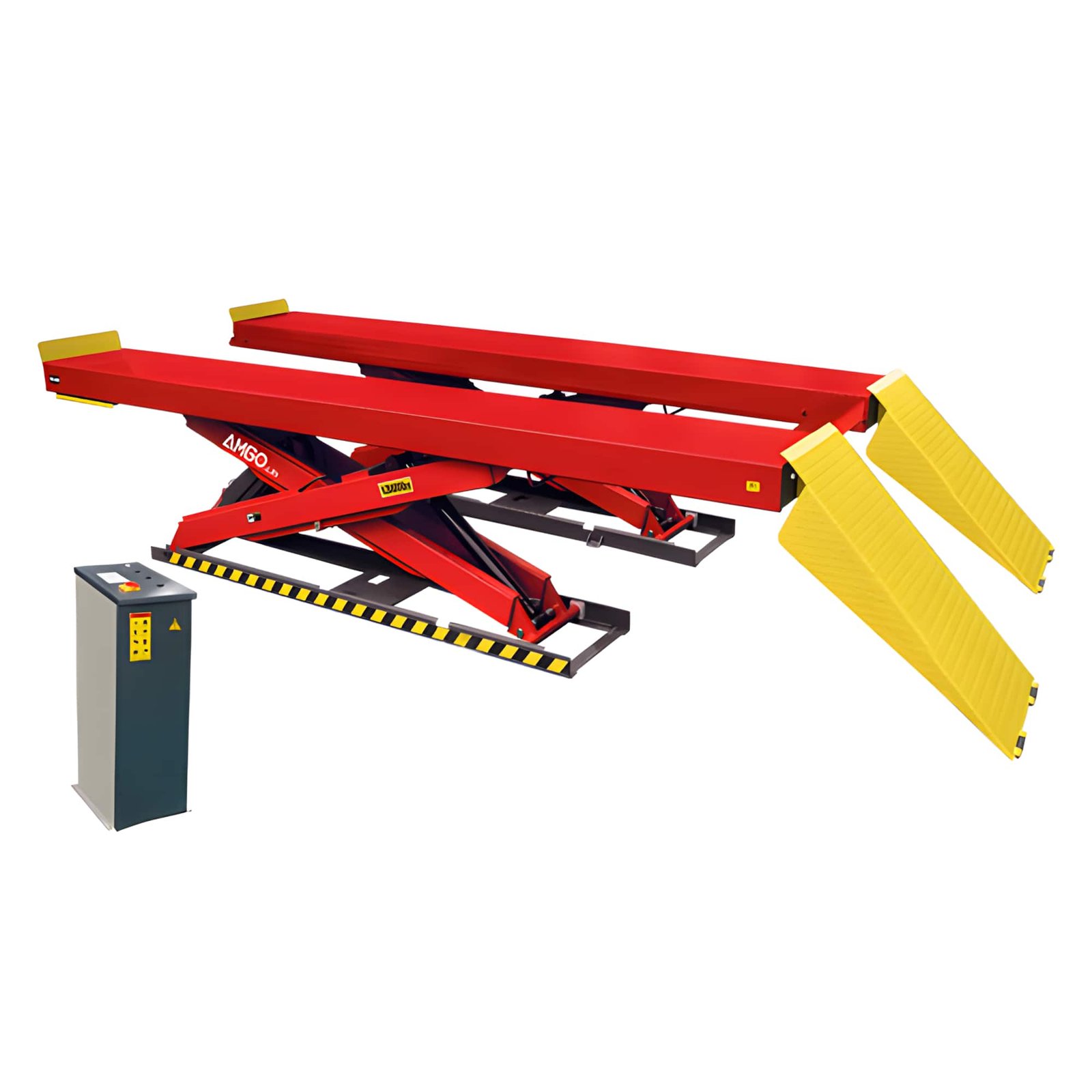 amgo-ax-12-hero AMGO AX-12 12,000 lbs Scissor Lift - Image 1