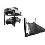 Atlas Garage PRO8000EXT-L 8,000 lb 4-Post Lift with Pro-Floor 8-Panel Combo
