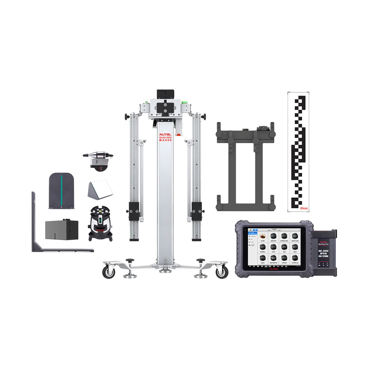 autel-cvcoregls-cv-adas-core-glass-calibration-package-hero-1 Autel CVCOREGLS CV ADAS Core Glass Calibration Package — MA600 Mobile Frame + MS909CV Tablet - Image 1