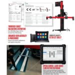 Autel IA1000LDWT Automated ADAS Calibration & Wheel Alignment System with MaxiSYS Ultra S2 Tablet and LDW Targets - Image 3