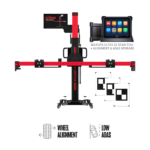 Autel IA1000LDWT Automated ADAS Calibration & Wheel Alignment System with MaxiSYS Ultra S2 Tablet and LDW Targets