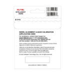 Autel IA1000WAUP Wheel Alignment & ADAS Calibration Software Upgrade Card for MaxiSYS Ultra S2 Tablet - Image 2