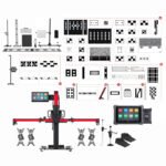Autel IA900AST MaxiSYS All-Systems ADAS Calibration & Wheel Alignment System with MSUltra ADAS Tablet