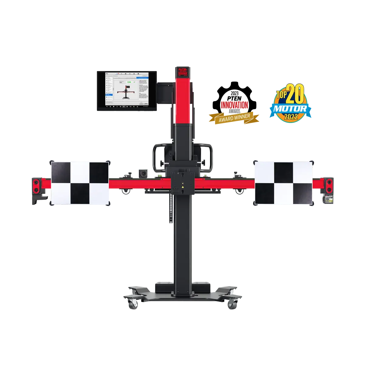 autel-ia900wa-wheel-alignment-adas-calibration-frame-award Autel IA900WA MaxiSYS Wheel Alignment & ADAS Calibration Frame (Tablet & Software Sold Separately) - Image 1