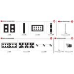 Autel MA600 CAL 1 ADAS Expansion Package with AVM, RCW, NVS, and BSD Calibration Targets