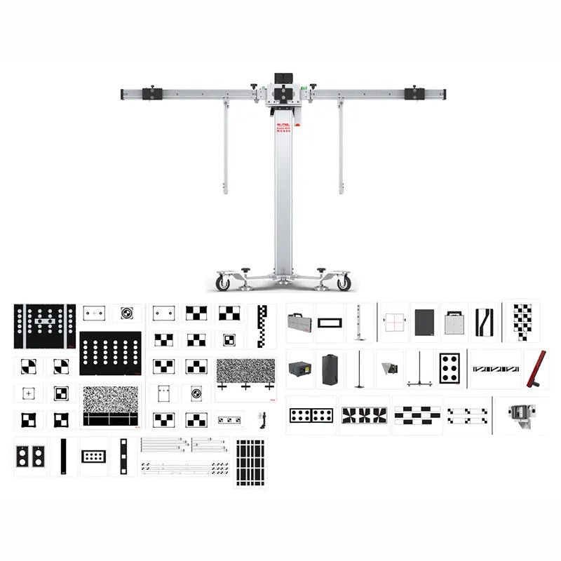 autel-mas20-ma600-mobile-adas-calibration-package-hero Autel MaxiSYS ADAS MAS20 All Systems 2.0 Mobile Calibration Package with MA600 Frame - Image 1