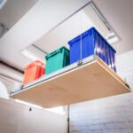 Auxx Lift 400 lb Motorized Attic Storage Lift — Wireless Remote, Self-Leveling Platform, Made in USA - Image 2