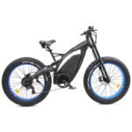 Ecotric 48v 17.5AH 1000W Big Fat Tire Ebike Bison-Matt Black - Image 5