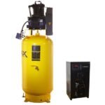 EMAX Silent Air Industrial Plus 5 HP 80-Gallon Two-Stage Air Compressor with 30 CFM Refrigerated Dryer, 230V Single-Phase, ESP05V080I1PK - Image 2