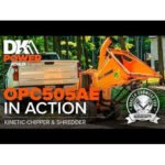 DK2 | OPC505AE 5-Inch 14 HP 429 CC Hydraulic Auto-Feed Electric Start Chipper Shredder - Image 6
