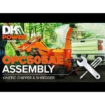DK2 | OPC505AE 5-Inch 14 HP 429 CC Hydraulic Auto-Feed Electric Start Chipper Shredder - Image 7