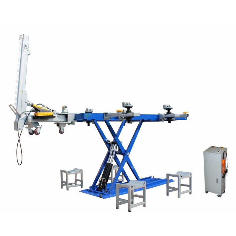 iDEAL-FR-55-FrameRack iDEAL FR-55 Frame Rack, Scissor, 1P10T-5.5K (Includes 1 each - Chain with Universal Hook) - Image 1