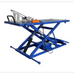 iDEAL Elec-Hydra Motorcycle Lift Bench w/Integrated Motor & Retractable Ramp - Image 4