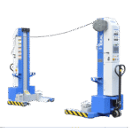 iDEAL MSC-13K-B-226 Mobile Column Lift, Two Column Set, 26,000 lbs.