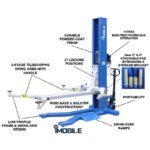 iDEAL MSC-6KLP 6,000 lb Mobile Single Column Lift - Low Profile - Image 9
