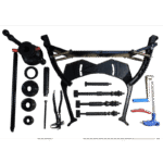 iDEAL Tire Changer & MC Wheel Balancer (Hand Spin) Combo w/ MC Adapter Kit - Image 2