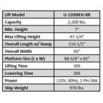 iDEAL Elec-Hydra UTV Lift w/Integrated Motor & Retractable Ramp - Image 3