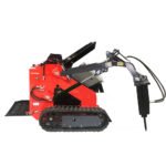 Katool KT-SK26B 23HP Mini Skid Steer Track Loader — 837 lb Lifting Capacity - Image 2