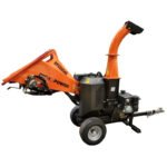 DK2 | OPC505AE 5-Inch 14 HP 429 CC Hydraulic Auto-Feed Electric Start Chipper Shredder - Image 2