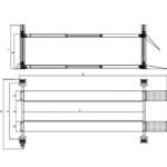 Triumph NTR-32 32,000 lb 4 Post Lift + Two RJ-15 Rolling Jacks Combo - Image 10