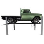 Triumph USA8000XLT 8,000 lb 4-Post Lift — Made in USA, Extended-Length Service & Storage Lift, Caster Kit + Jack Tray + 3 Drip Trays - Image 2