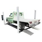 Triumph USA8000XLT 8,000 lb 4-Post Lift — Made in USA, Extended-Length Service & Storage Lift, Caster Kit + Jack Tray + 3 Drip Trays - Image 3